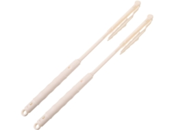 Conjunto De 2 Espanadores Eletrostáticos Com Cabo Ergonômico E Plástico Resistente Para Limpeza Superfícies Em