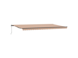 Toldo retrátil multicolor 600x300 cm