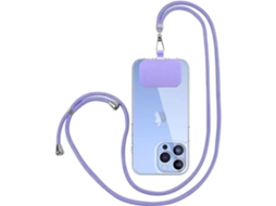 Alça Para Celular - Booling - Roxa - Leve - Ajustável - Nylon