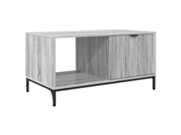 Mesa de Centro Cinza Sonoma em Madeira Processada MAISON EXCLUSIVE (90x49x46 cm)