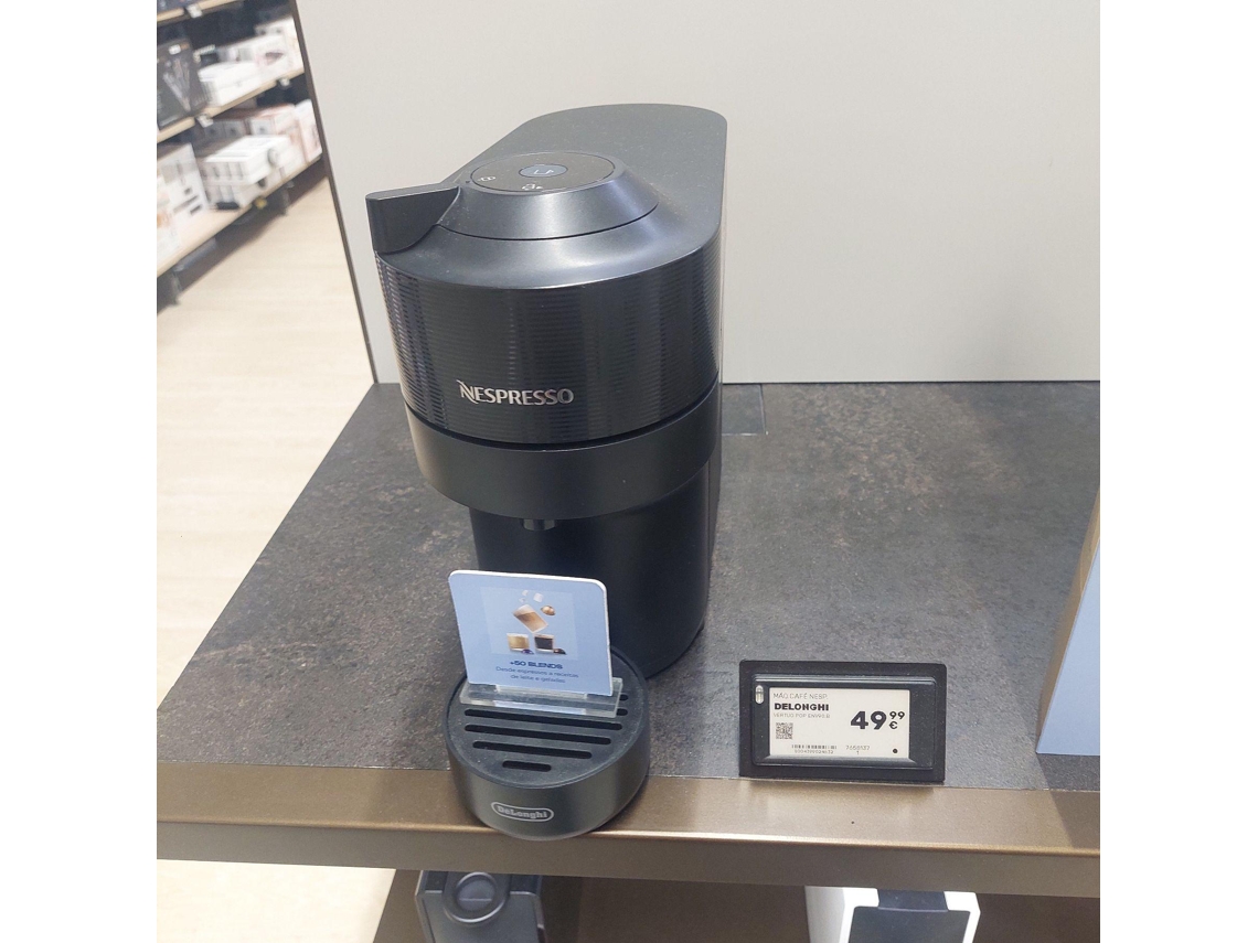 Máquina de Café DELONGHI Nespresso Vertuo Pop ENV90.B Preto (Outlet Grade B)