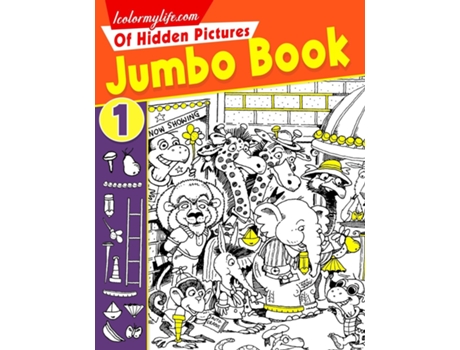 Livro Jumbo Book of Hidden Pictures For Kids de Robert Cunningham (Inglês)