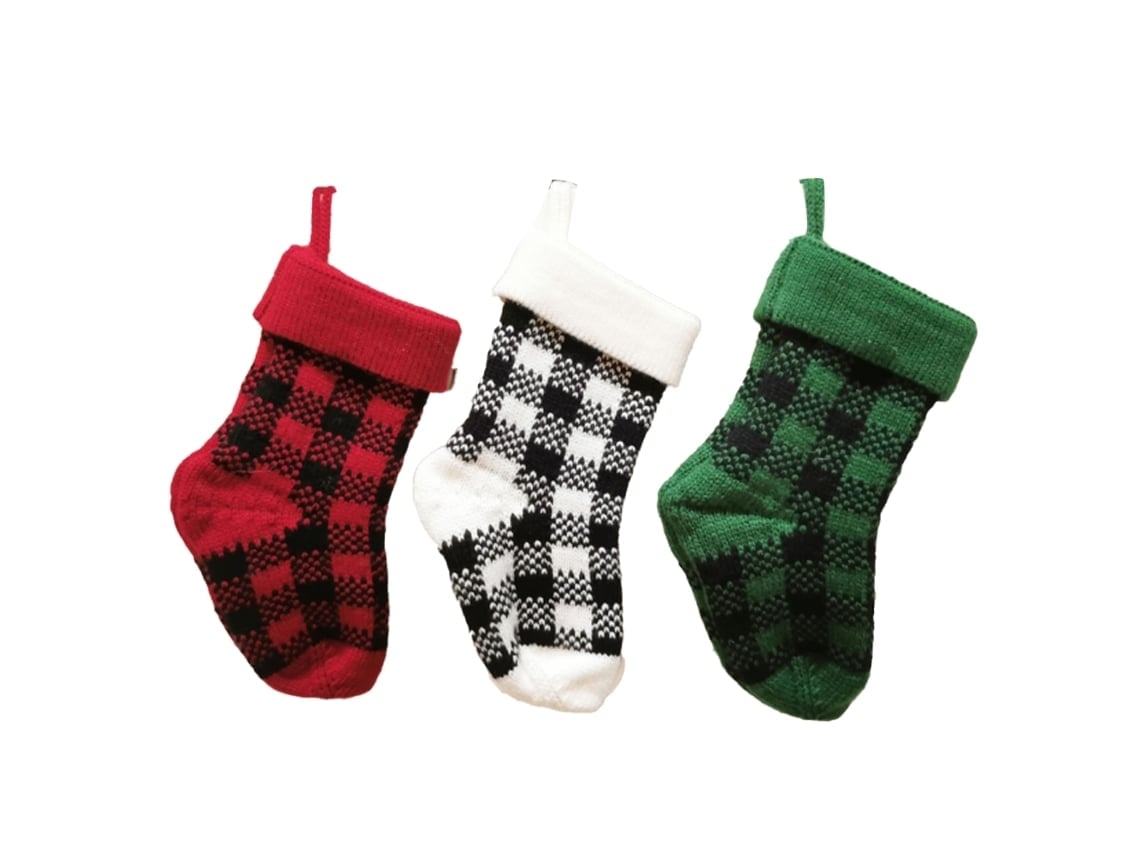 Meias Navideños Clásicos de Cuadros* ZYBLSSBB