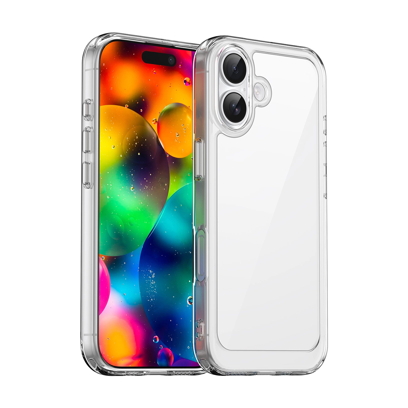 Capa Hurtel Outer Space Para Iphone 17 Com Proteção Magnética Transparente.