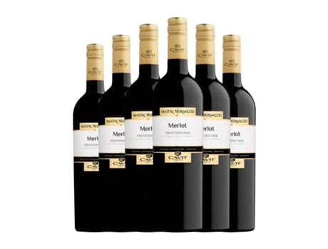 Vinho CAVIT Mastri Vernacoli Merlot Trentino (0.75 L - 6 Unidades)