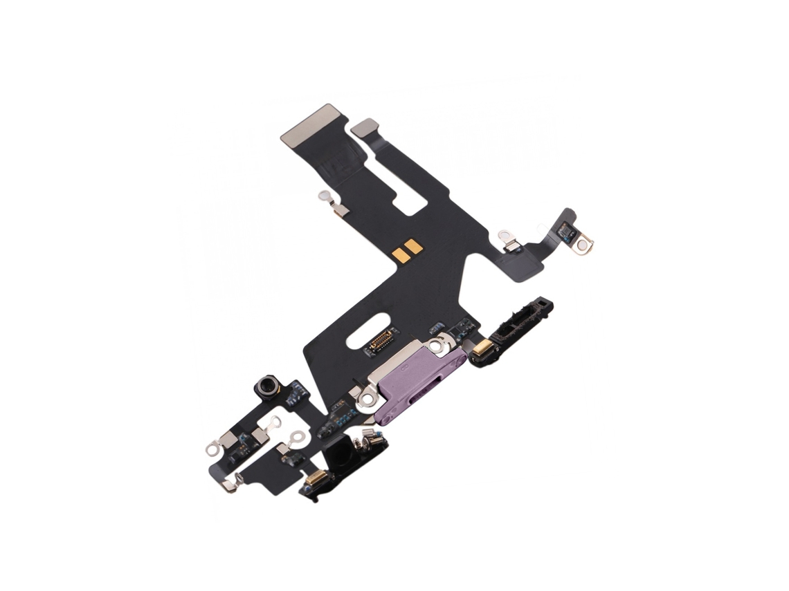 Conector de Carga para Iphone 11 Conector de Substituição Lightning Violeta CLAPPIO