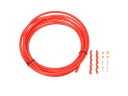 Kit de Mangueira de Freio Hidráulico para Bicicleta, Alta Resistência, com Inserto de Conexão para Óleo Mineral, Dot Vermelho | S/MARCA