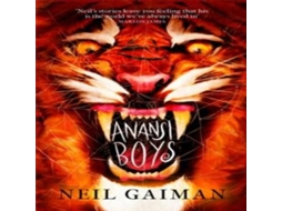 Livro Anansi Boys de Neil Gaiman (Inglês)