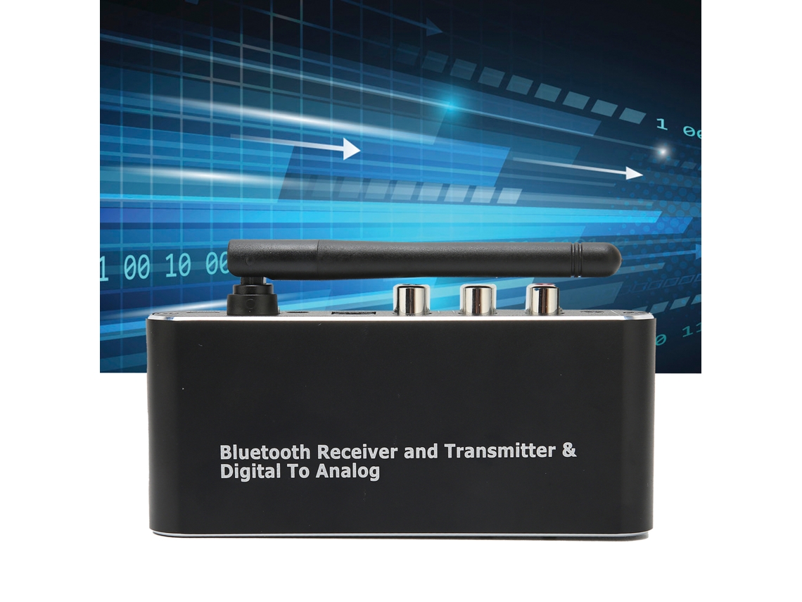 Conversor de áudio portátil Slowmoose (conversor de áudio óptico digital coaxial para RCA analógico para celulares, tablets e TVs)