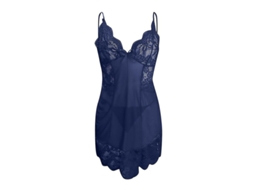 2026 traje de Noche Transparente de Encaje Con Tirantes para Mujer Ropa Interior Sheer Pijama