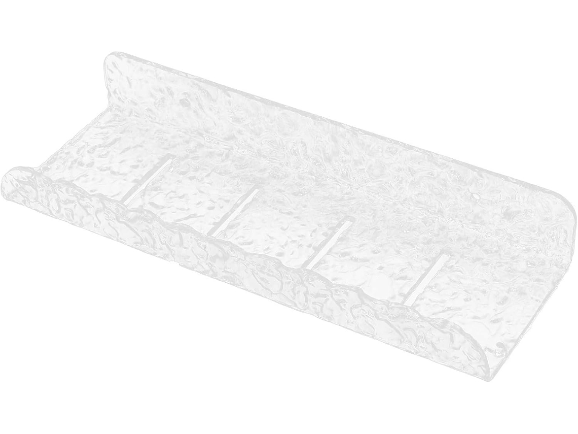 Prateleira Flutuante De Acrílico Anneome Para Banheiro, 30cm, Organizador De Parede Branco, Suporte De Armazenamento