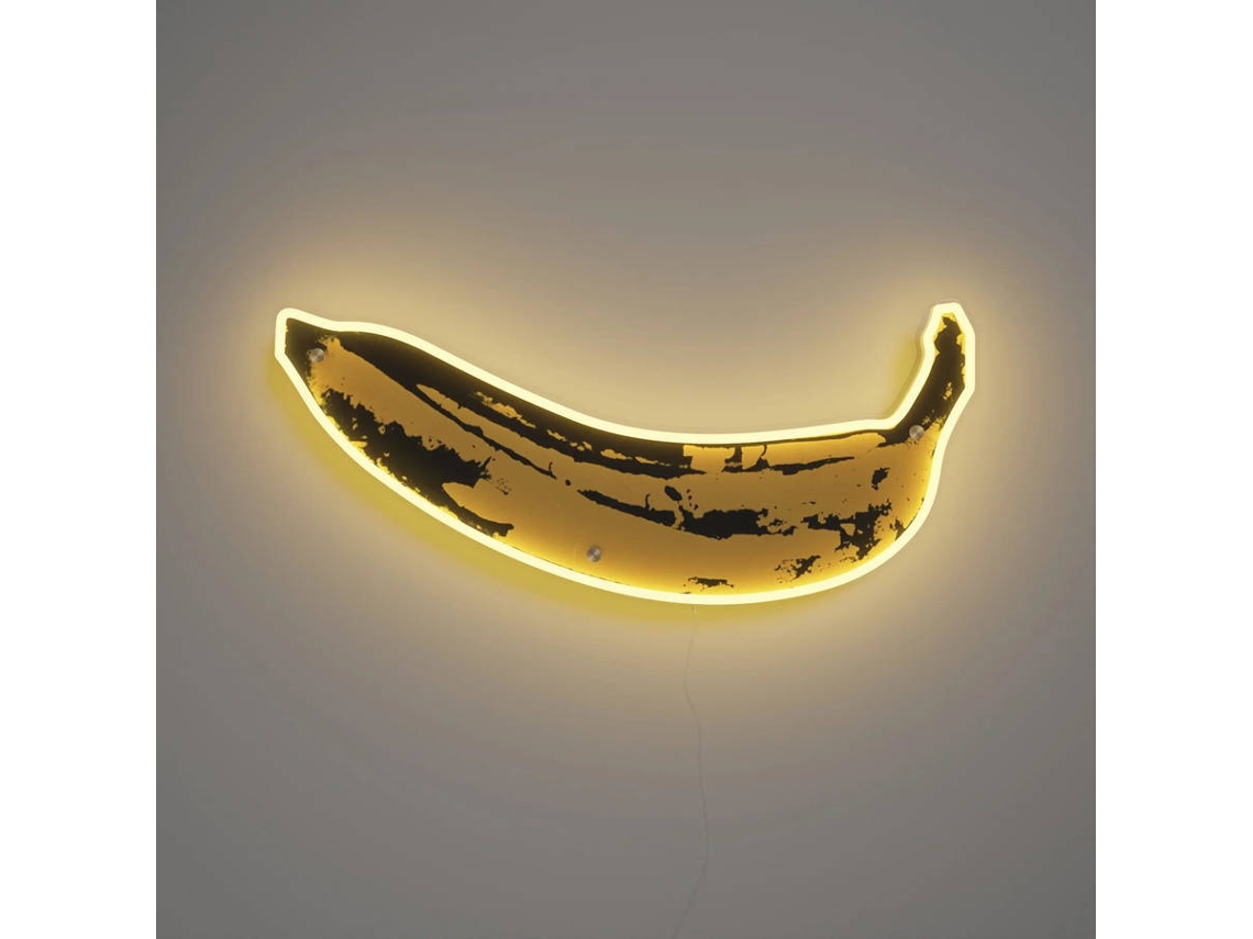 Painel LED YELLOWPOP Andy Warhol Banana
