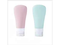 Peças Garrafas De Viagem Aprovadas Pela Tsa Para Toiletes, 3 Oz, Frascos Portáteis Antivazamento Com Etiqueta