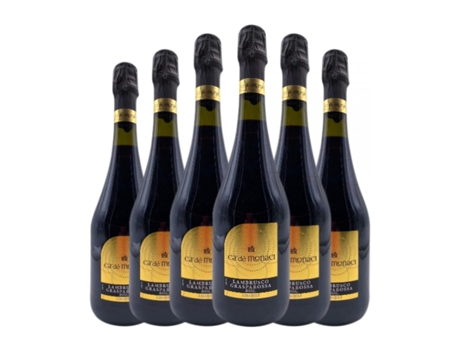Espumante tinto WINES CO Ca'de Monaci Tinto Lambrusco Lambrusco di Sorbara (0.75 L - 6 Unidades)