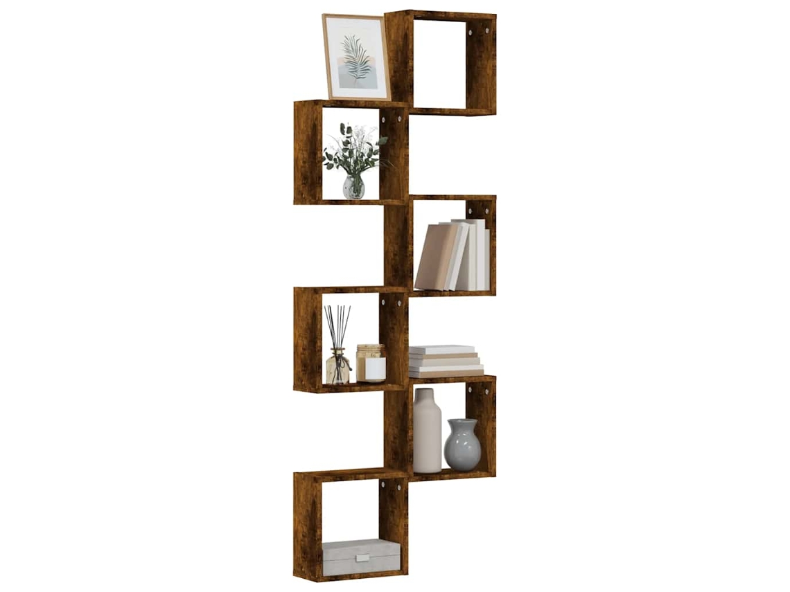 Prateleiras De Parede Em Forma De Cubo 6 Pcs 30x15x30cm Lovely Home