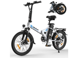 Varun C20 1 Bicicleta elétrica dobrável para adultos com 250 W, 48 V, 13 Ah