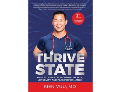 Livro Thrive State, 2nd Edition Your Blueprint for Optimal Health, Longevity, and Peak Performance de Kien Vuu (Inglês - Capa Dura)
