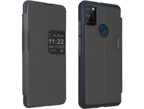 Bolsa WIKO View 5/5 Plus Cinzento