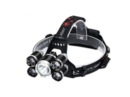 Farol de Led Mini Farol de Led 3 Modos À Prova Dwaterproof Água Farol Cabeça Lanterna Tocha Lanternas para Acampamento Ao Ar Livre Preto TURMIN