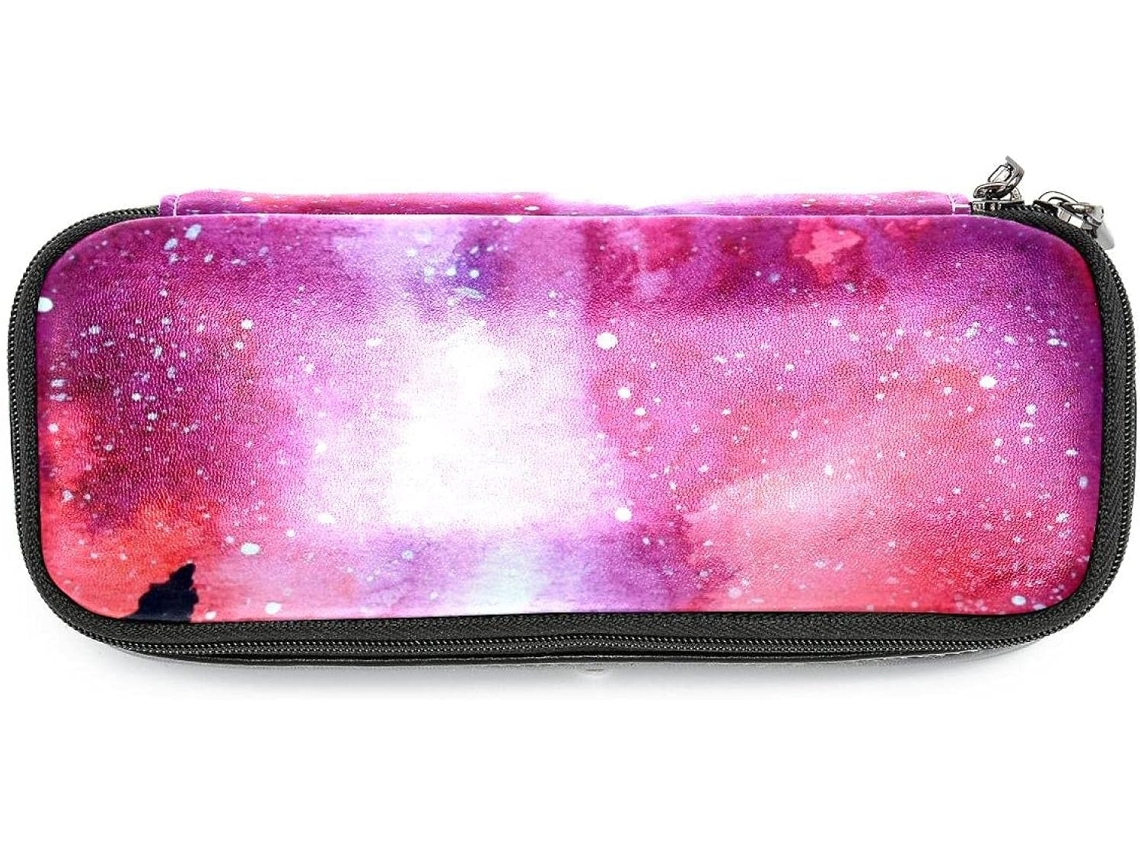 Conjunto de lápis com estampa em aquarela de estrelas e árvores, grande capacidade, canetinhas, marcadores.