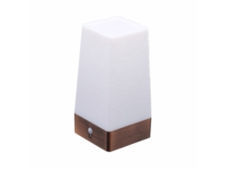 Lâmpada de mesa LED com sensor de movimento PIR bateria powered luz noturna ambiente portátil | S/MARCA