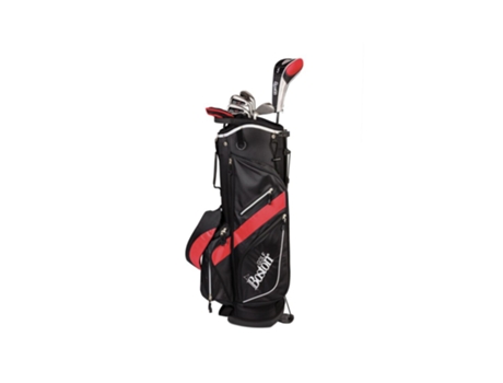 Kit (bolsa + 11 clubes) de mão direita Boston Golf canberra 8.5 1/2 série