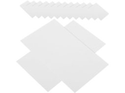 100 Peças Cartes Vierges Polyvalentes Para Notas Blocos Brancos Écritura De Mémoire Boîte De Pour École