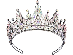 Tiara Resistente com Cristais SFUSHOS