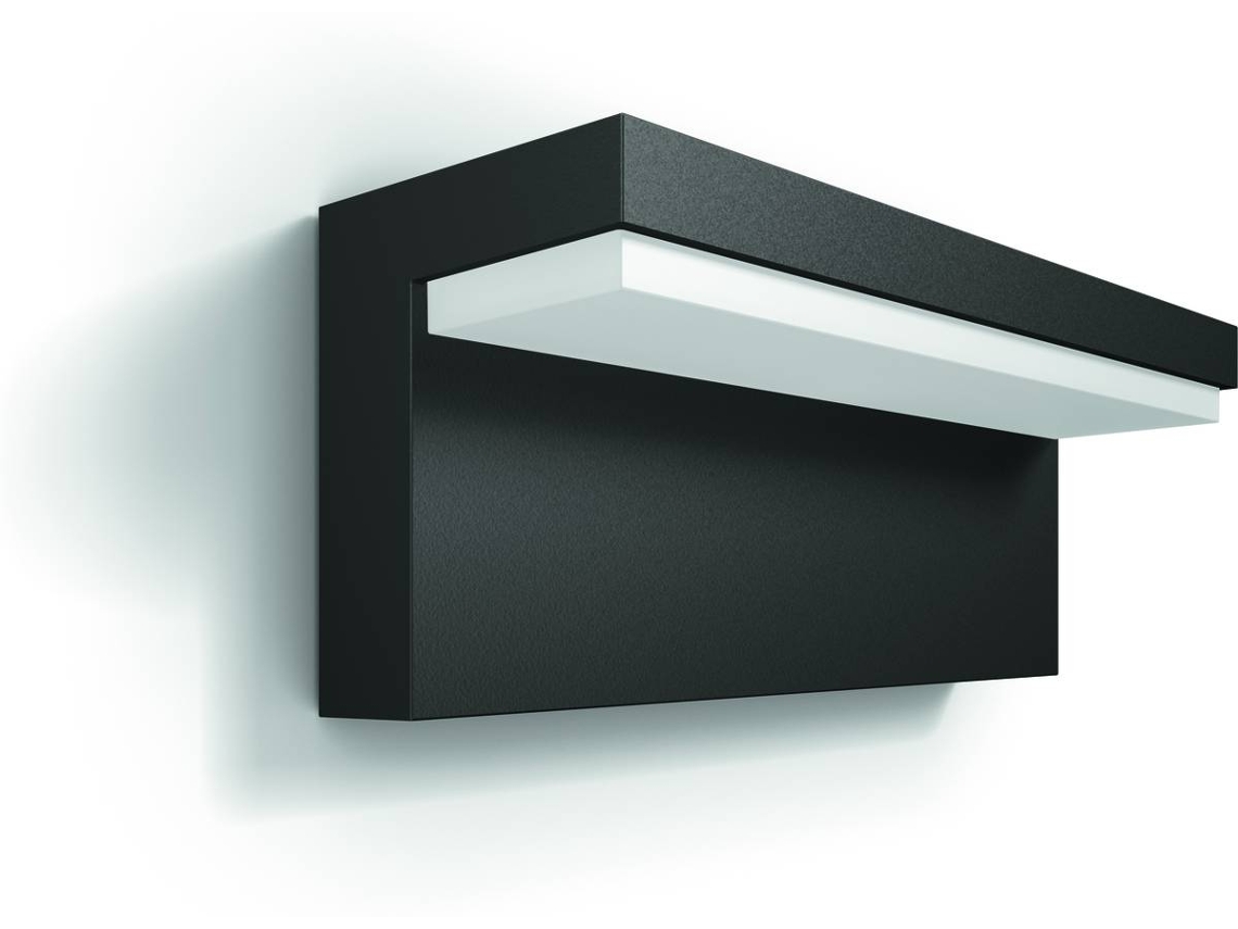 Candeeiro Exterior de Parede PHILIPS Bustan Antracite