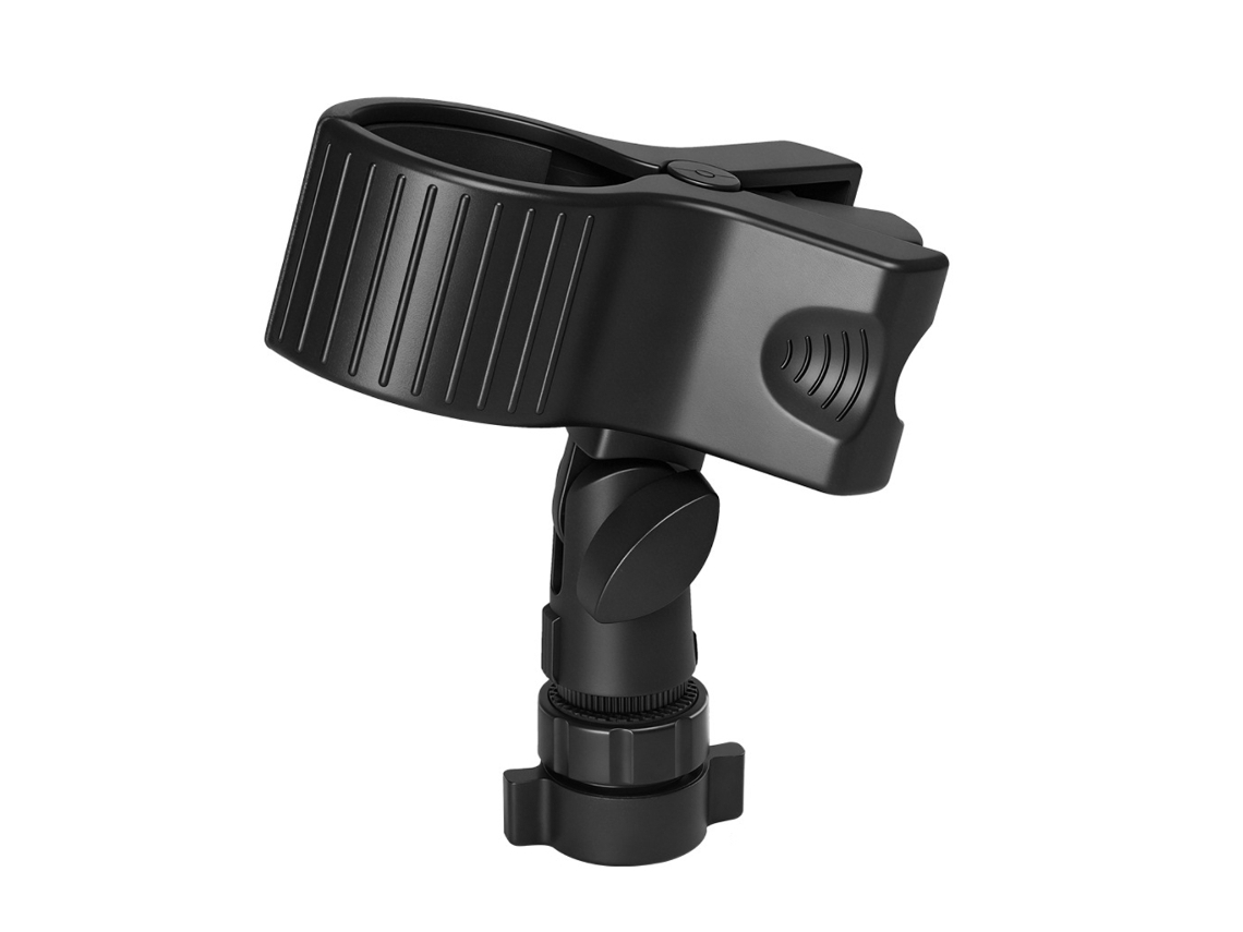 Suporte de microfone compacto AQUAFORGE com clip e mola