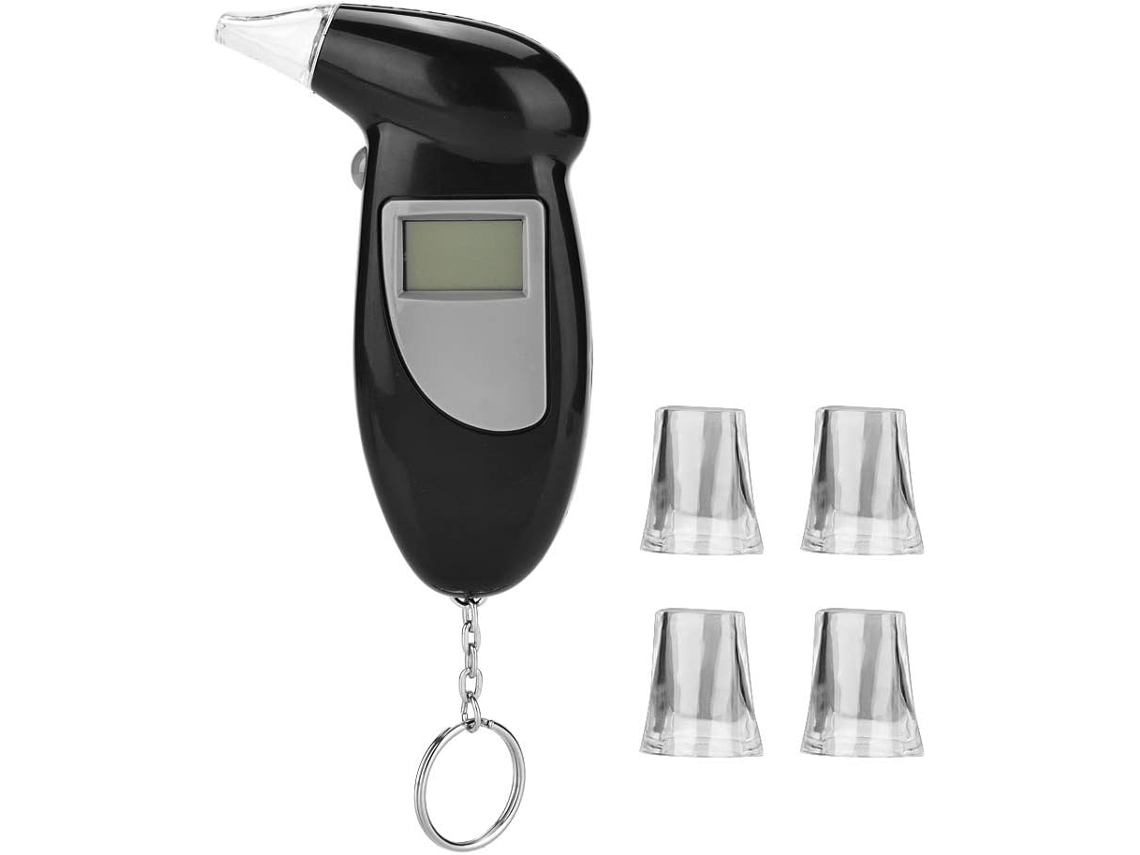 Medidor De Álcool Chaveiro Modelo 2025, Testador De Álcool Com Tela Lcd, Analisador Digital De Álcool E Detector Mentiras