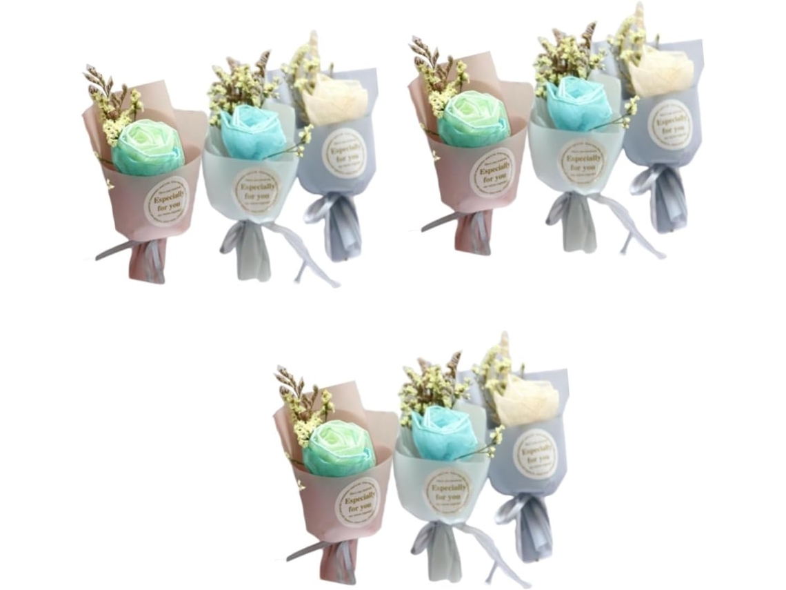 Difusor de aromaterapia com 9 mini recipientes de fragrâncias naturais secas.