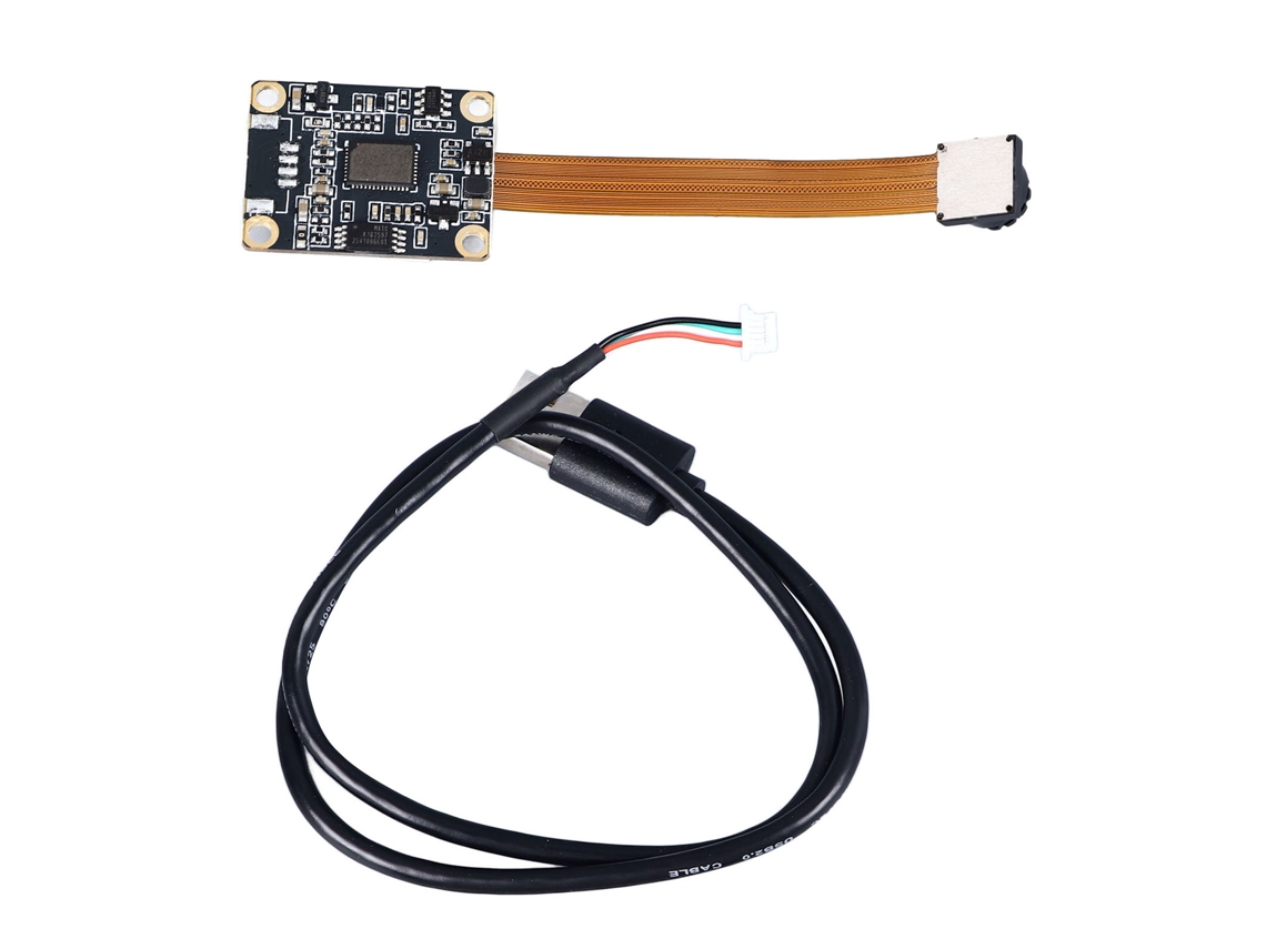 Módulo de Câmera USB 1MP 720p Reconhecimento de Escaneamento Amplo 100°
