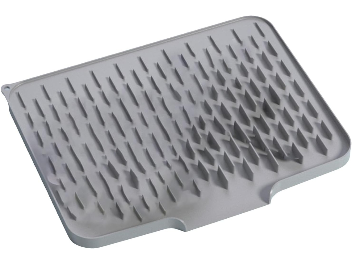 Tapete Escorredor De Pratos | Tapete Para Bancada De Cozinha | Tapete De Silicone Para Secar Água Em Gokoco