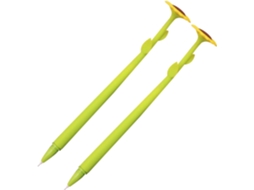 Canetas De Gel Verdes Veemoon, Fofas Em Formato Girassol, 2 Unidades,