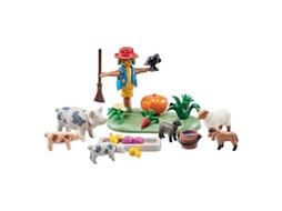 PLAYMOBIL 9832 Animais Da Quinta e Espantalho (4 anos -