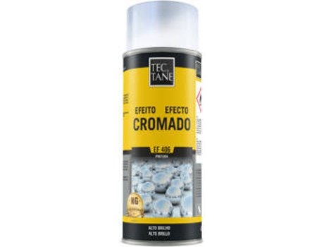 Spray Tinta Efeito Cromado TECTANE (400 ml)