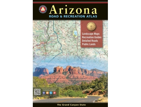 Livro Arizona Road and Recreation Atlas de Benchmark Maps (Inglês)