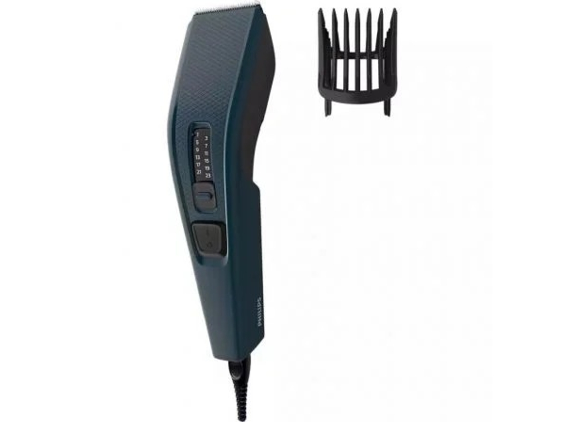 Máquina De Cortar Cabelo Philips Hc3505 Dualcut Com Fio De 15 Polegadas E 13 Comprimentos Ajustáveis Máquina De Cortar Cabelo Philips Hc3505/15.