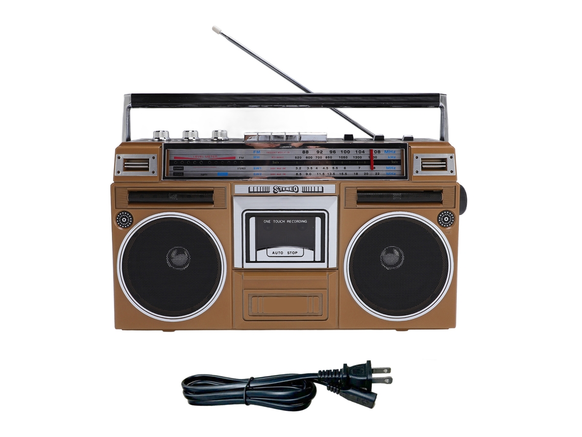 Player de Fita EOOCOO (reprodução Bluetooth, Fita para Mp3)