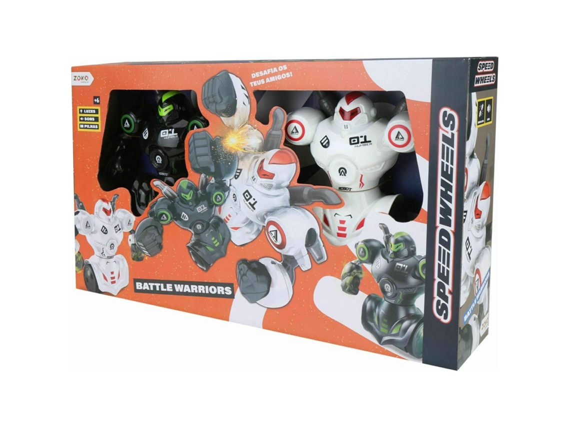 Battle Warriors ZOKO SPEED WHEELS (Idade Mínima Recomendada: 6 Anos)