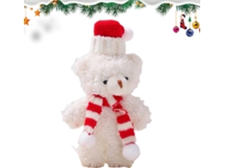 Ursos De Natal Pelúcia Macia Para Decoração De Casa