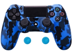 Capa Comando YLW P4C01 (PS4 - Azul)