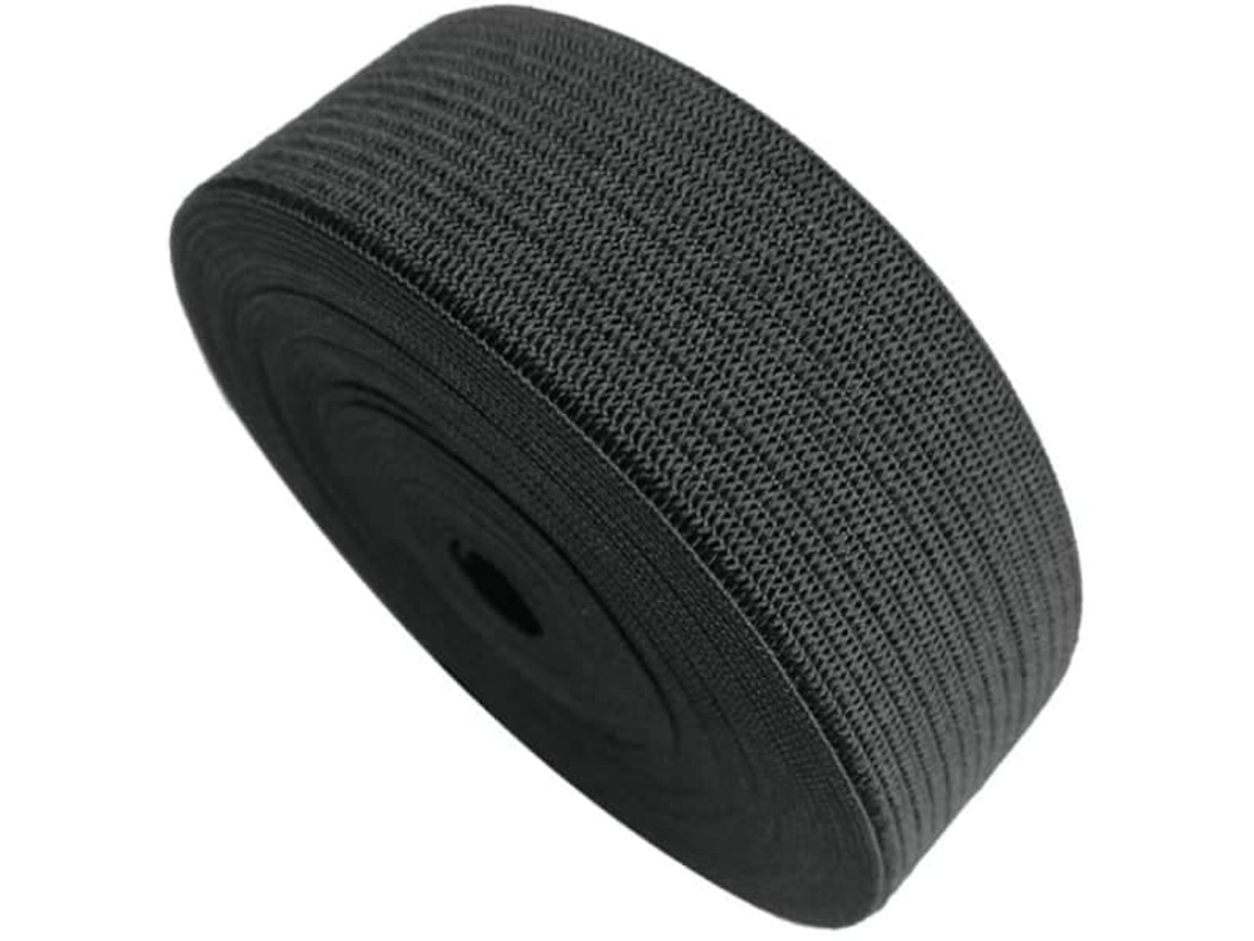 Elástico Preto De 5 M - Elástico De 3 Cm