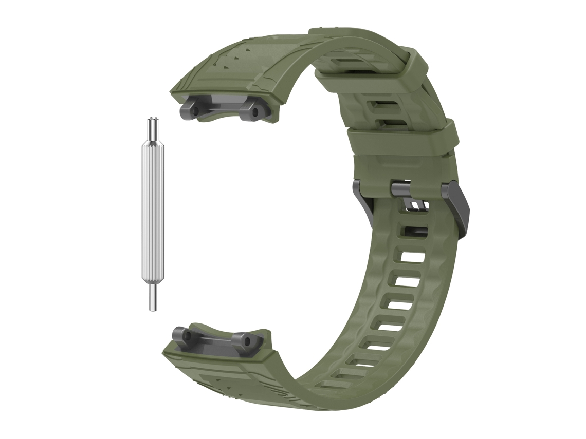 Pulseira de Silicone Macio de Substituição para AMAZFIT T rex 3 Verde PANOONA