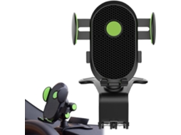 Suporte Para Celular Com Rotação De 1200 Graus E Design Antiderrapante Ideal O Painel Do Seu Veículo Perfeito Quebra Sol