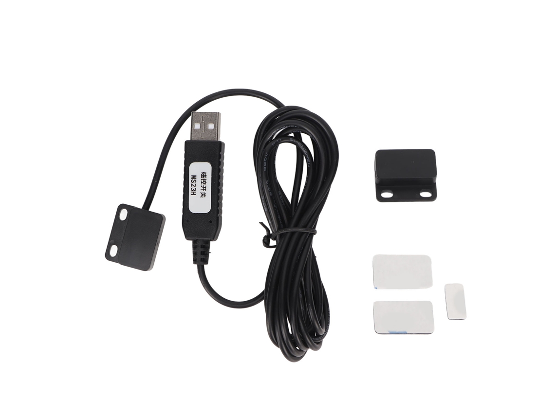 Aetheria interruptor de Sensor Magnético Usb Personalizável Abs Preto para Impressoras Compatível com Múltiplos Sistemas