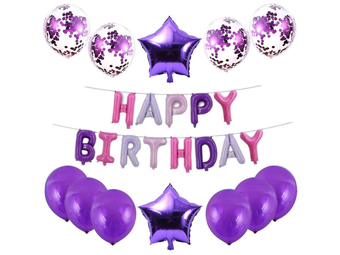 1 Conjunto De Decoração De Festa Com Balão Allinless