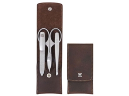 Zwilling Wallet Case, Leather Legitima, Brown, 3 Pieces