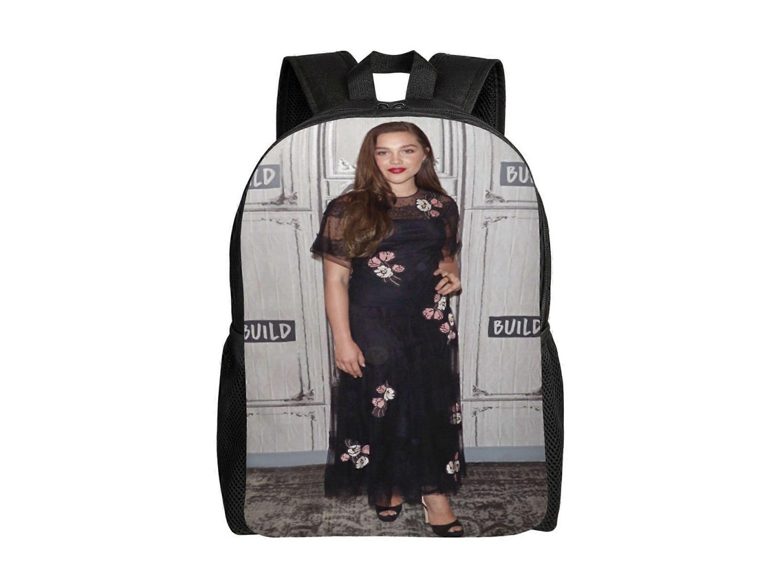 Mochila Florence Pugh T367 Para Escola E Trabalho, Leve E À Prova Dágua, Mochila Estilosa Para Estudantes E Adultos Olysi Shop (n367)
